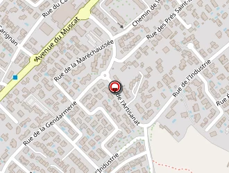 Carte de Le Clos St Jean à Frontignan