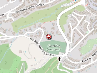 Carte de Salle De Boxe à Roquebrune-sur-argens