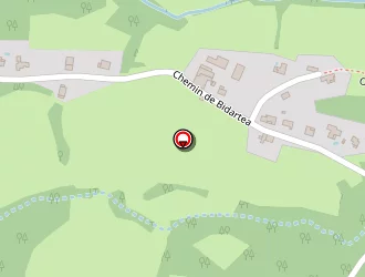 Carte de Trinquet Ibar à Mouguerre