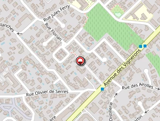 Carte de Laura Coiffure à Frontignan