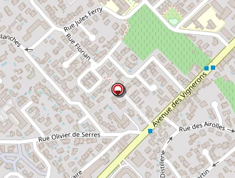 Carte de Medibat Immobilier à Frontignan