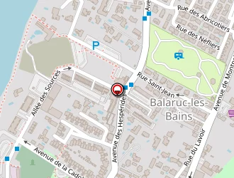 Carte de La Boutique à Balaruc-les-bains