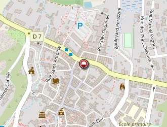 Carte de Restaurant Les Templiers à Roquebrune-sur-argens