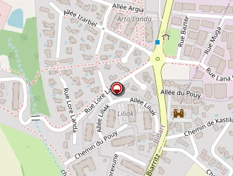 Carte de In'dana Studio Photographe à Bidart