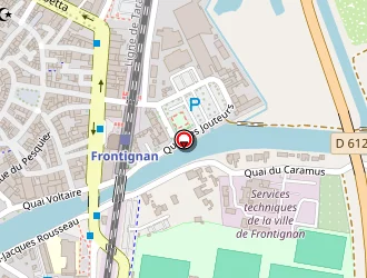 Carte de Salas Freres à Frontignan