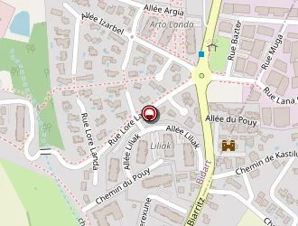 Carte de Larre Florence à Bidart