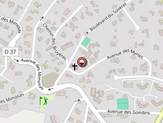 Carte de Maison Familiale De Vacances à Saint-raphaël