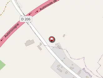 Carte de Ecole De Bournos à Bournos