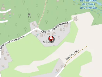 Carte de Jpce à Villefranque