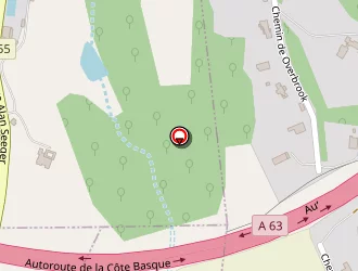 Carte de Cuburu - Geyre à Arbonne