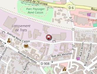 Carte de Martin Roland à Trets