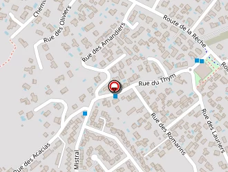 Carte de Cavallie à Balaruc-les-bains