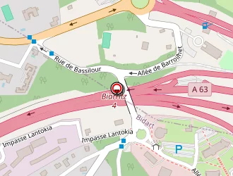 Carte de Adb Electricité à Bidart