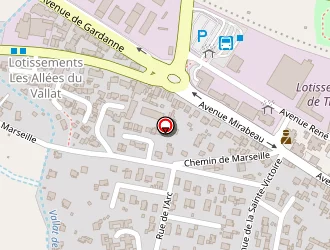 Carte de Madoeuf Berna à Trets