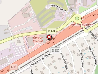 Carte de Bricomarché à Gardanne