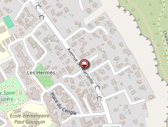 Carte de Foyer Logement Les Hermes à Vitrolles