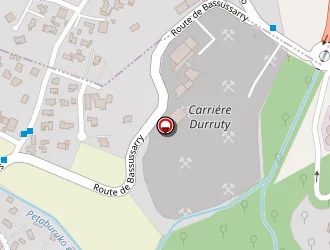 Carte de Dufau à Bassussarry