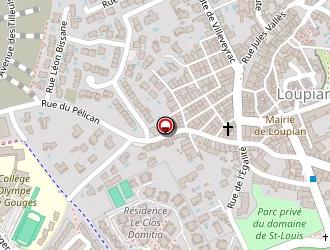 Carte de C.c.a.s De Loupian à Loupian