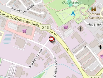 Carte de Area Gym à Pézenas