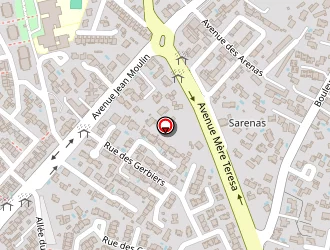 Carte de Jenny Taxi à Vitrolles