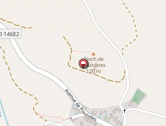 Carte de Dolques Karine à Coulobres