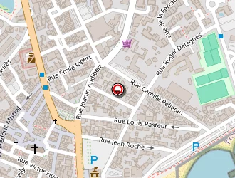 Carte de La Siesta à Saintes-maries-de-la-mer