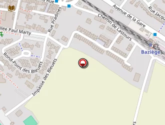 Carte de Lafarge Bétons Sud Ouest à Baziège