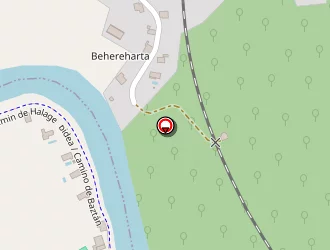 Carte de Arexas à Bassussarry