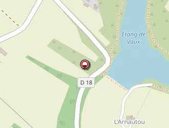 Carte de Pradeleix Gil à Vaux