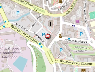 Carte de Qualitech Services à Gardanne