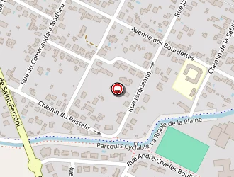 Carte de Chap Annie à Revel