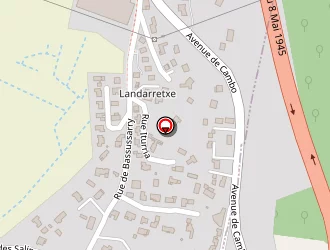 Carte de Garage Jo Iribarren à Anglet