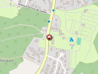 Carte de Mondeilh Monica à Bidart