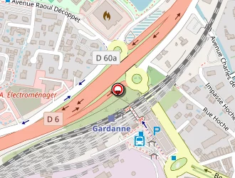 Carte de Pagliara Rénovation à Gardanne