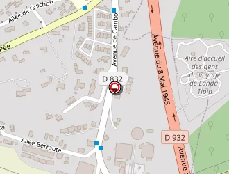 Carte de Prieur (ets) à Anglet