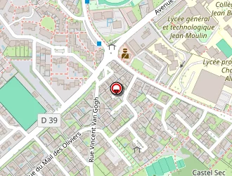 Carte de Aldi Marche Aldi Marche Cavaillon à Pézenas