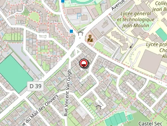 Carte de White John à Pézenas