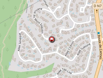 Carte de Nina Esthetique à Fréjus