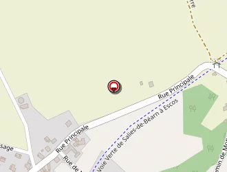 Carte de Commune De Castagnede à Castagnède