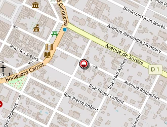 Carte de Salatche Jérôme à Revel