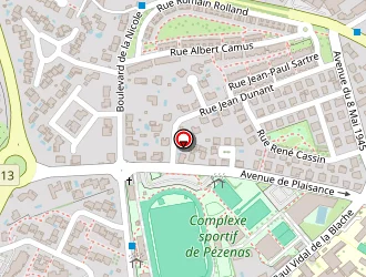 Carte de Lou Grilhet à Pézenas