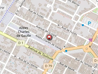 Carte de La Fée Couture à Revel