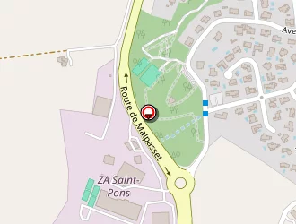 Carte de Fun City à Fréjus