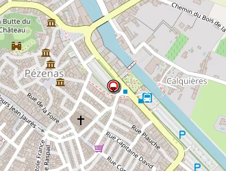 Carte de Mas Danièle à Pézenas