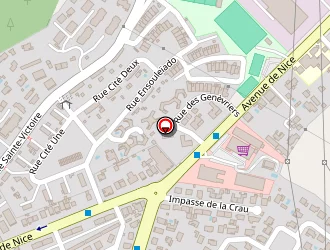 Carte de Hôtel De Nice à Gardanne