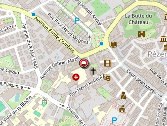 Carte de Cabrol-decor Dani à Pézenas