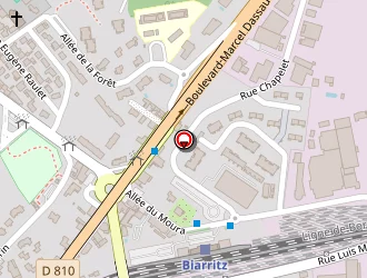 Carte de Graciet Elec à Biarritz