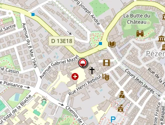 Carte de Rosette Jean à Pézenas