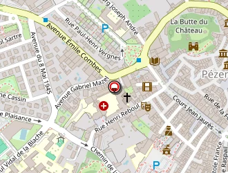 Carte de Agence Aami à Pézenas