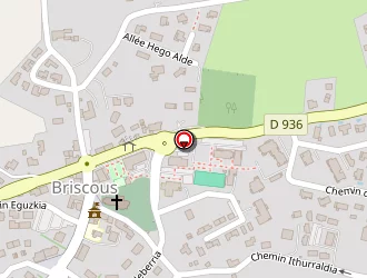 Carte de La Poste à Briscous